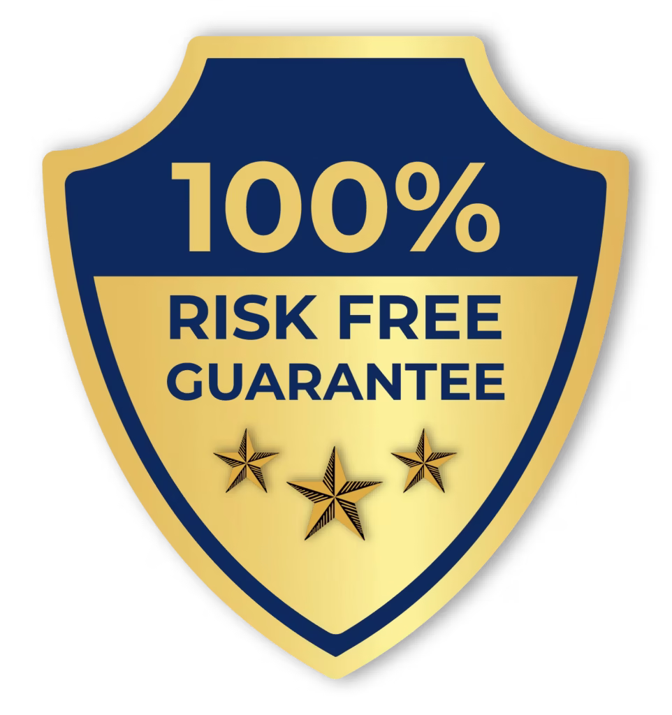 100% Risk Free guarantee logo