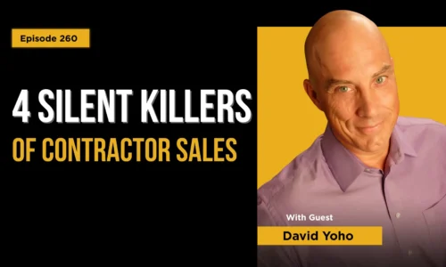 David Yoho - contractor sales