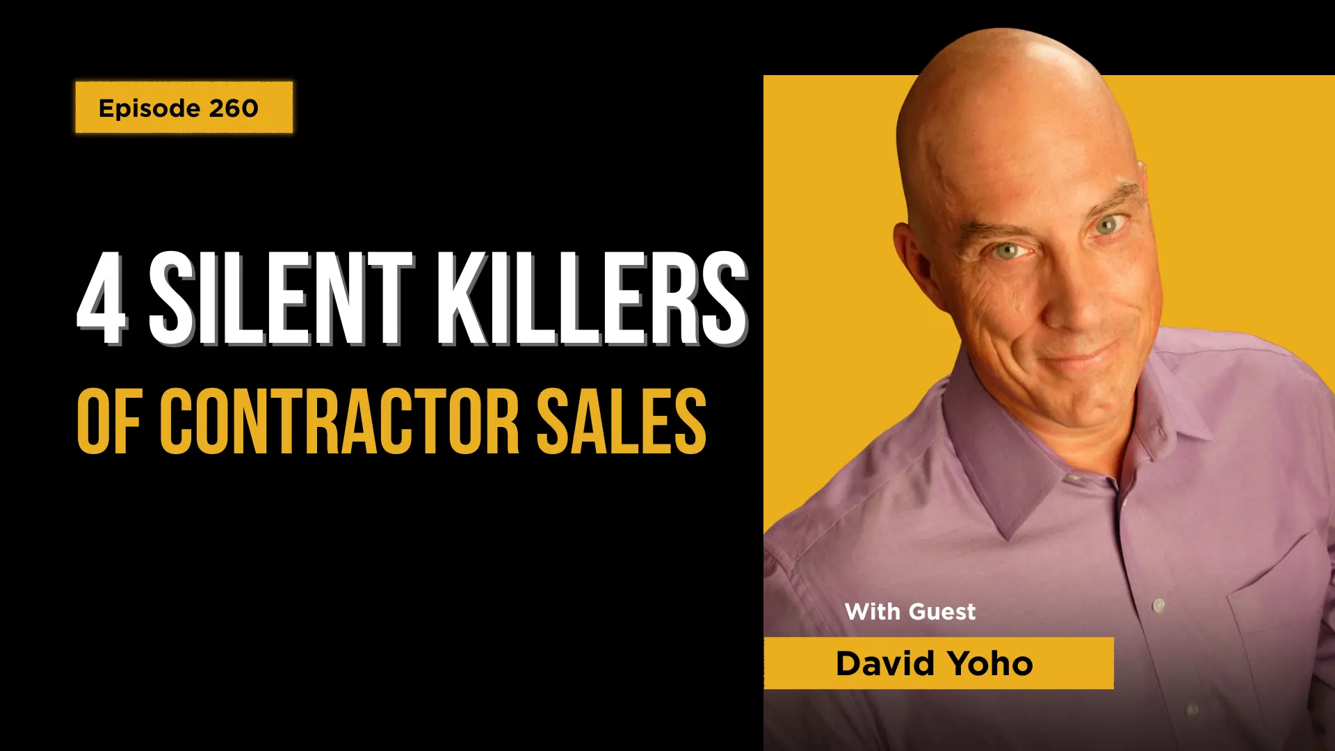 David Yoho - contractor sales